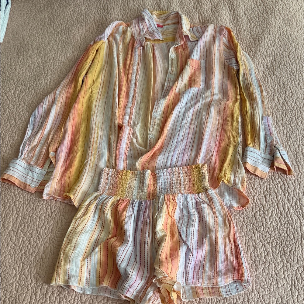 Z Supply Beach Cover Up matching set